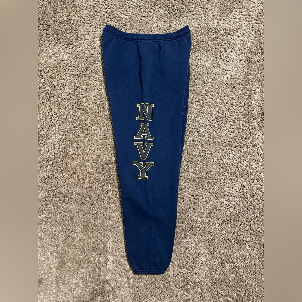 Vintage NCAA Navy Academy sweatpants “dark blue” 90s size  medium